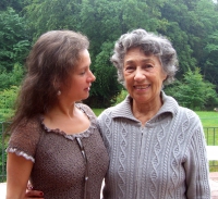 mit Dinah Rodrigues  - während meiner Ausbildung 2011